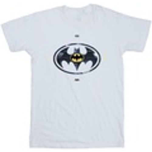 T-shirts a maniche lunghe The Flash Batman Metal Logo - Dc Comics - Modalova