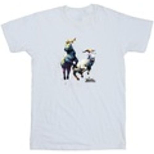 T-shirts a maniche lunghe Thor Love And Thunder Toothgnasher Flames - Marvel - Modalova
