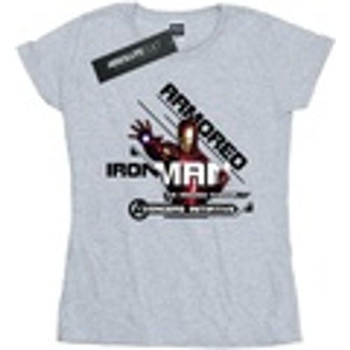 T-shirts a maniche lunghe Avengers Iron Man Armoured Avenger - Marvel - Modalova