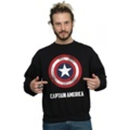 Felpa Captain America Shield Text - Marvel - Modalova