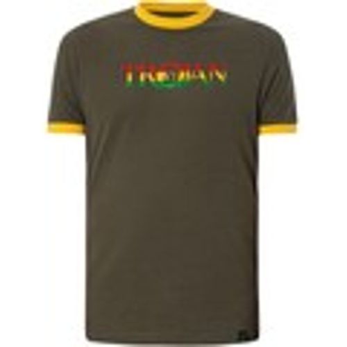T-shirt Maglietta con logo Ringer - Trojan - Modalova