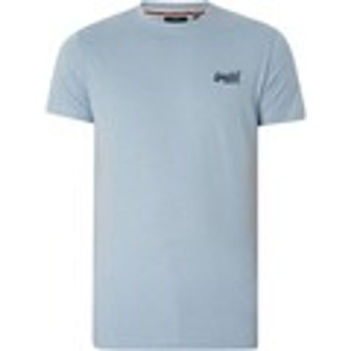 T-shirt T-shirt EMB con logo essenziale - Superdry - Modalova