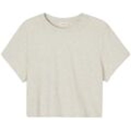 T-shirt T-shirt Ypawood Cropped Donna Heather Grey - American vintage - Modalova