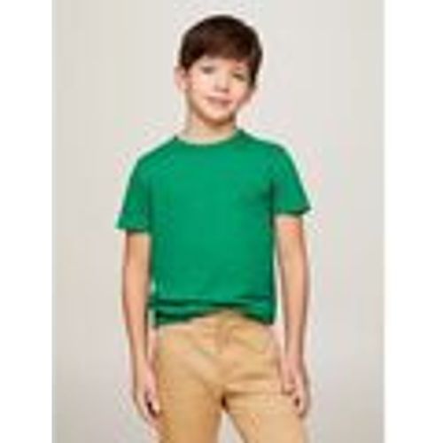 T-shirt & Polo KB0KB06879 - ESSENTIAL TEE-L4B OLYMPIC GREEN - Tommy Hilfiger - Modalova