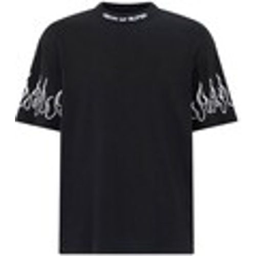 T-shirt & Polo T-Shirt Con Fiamme Bianche - Vision Of Super - Modalova