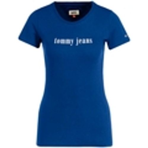 T-shirt Tommy Jeans Slim Essential - Tommy Jeans - Modalova