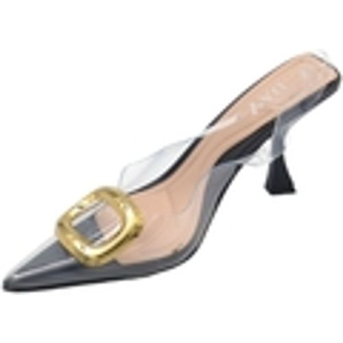 Scarpe Decollete scarpa donna a punta trasparente con nodo oro gioiell - Malu Shoes - Modalova