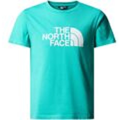 T-shirt & Polo NF0A87T6 B S/S EASY TEE-PIN GEYSER - The North Face - Modalova