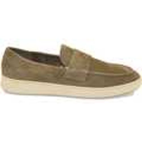 Scarpe SLIP-ON IN SUEDE 24B4 SUEDE PLANET PANNA - Frau - Modalova