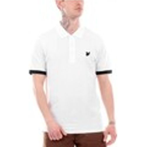 T-shirt & Polo Polo Con Dettagli A Contrasto White Dark Navy - Lyle & Scott - Modalova