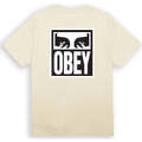 T-shirt & Polo Eyes Icon 2 Classic Crema - Obey - Modalova