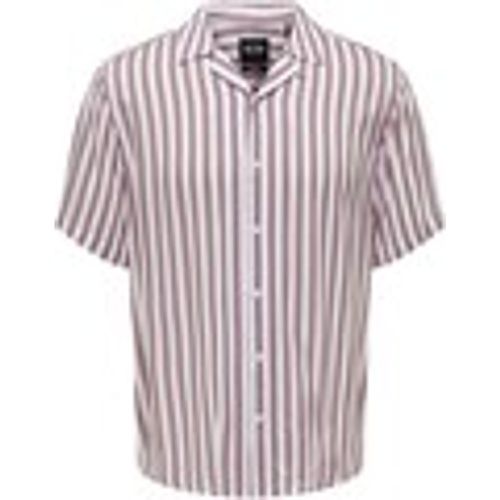 Camicia a maniche corte ONSWAYNE LIFE SS VISCOSE SHIRT NOOS - 22013267 - Only & Sons - Modalova