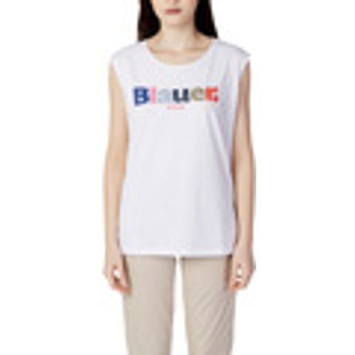 T-shirt LOGO FRAMMENTATO 23SBLDH03283 - Blauer - Modalova