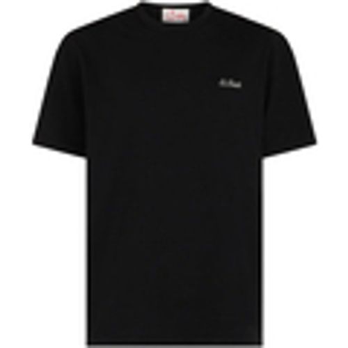 T-shirt & Polo T-shirt nera con logo - Mc2 Saint Barth - Modalova