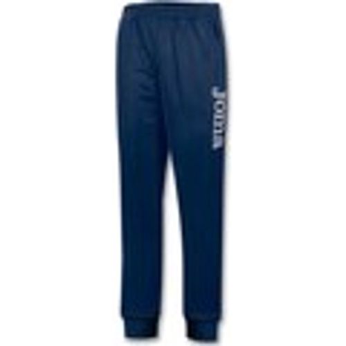 Pantaloni Pantalon Largo Polyfleece Suez Marino - Joma - Modalova