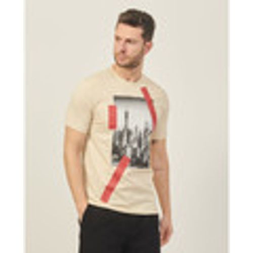 T-shirt & Polo T-shirt regular fit in cotone con stampa NYC - EAX - Modalova