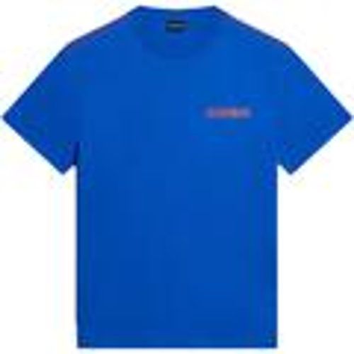 T-shirt NP0A4HQNB2L1 S-GRAS T-Shirt Uomo in Cotone - Napapijri - Modalova