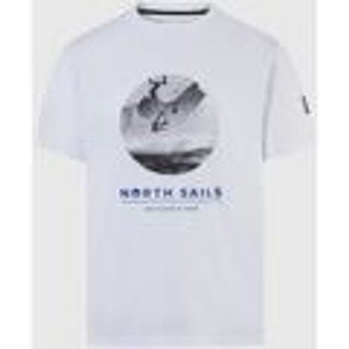 T-shirt T-shirt con stampa kitesurf 693002 - North Sails - Modalova