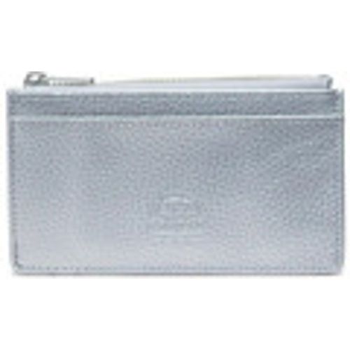 Portafoglio Oscar Large Cardholder Vegan Leather Silver Metallic - Herschel - Modalova