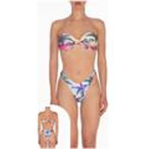 Costume a due pezzi Bikini fascia con nodo e slip americano fisso FK24-0511X03 - F * * K - Modalova