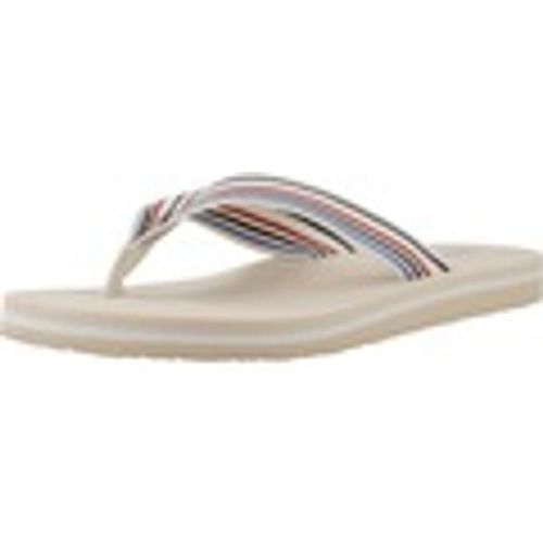 Infradito TH STRIPES BEACH SANDAL - Tommy Hilfiger - Modalova