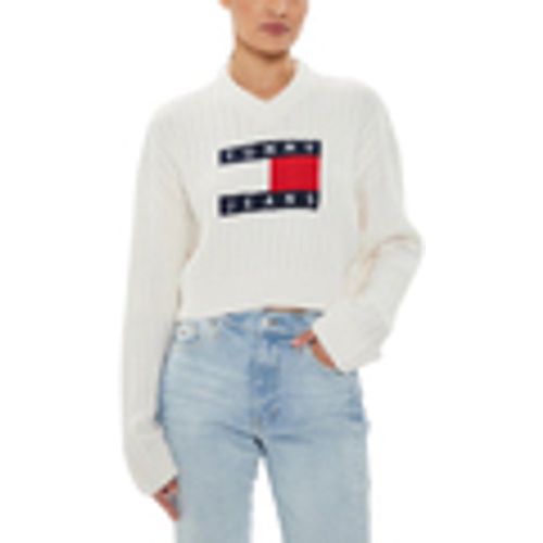 Maglione TJW VNCK CENTER FLAG DW0DW18528 - Tommy Hilfiger - Modalova