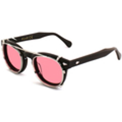 Occhiali da sole 8004 stile moscot CLIP-ON Clip on, /Rosa, 48 mm - XLab - Modalova