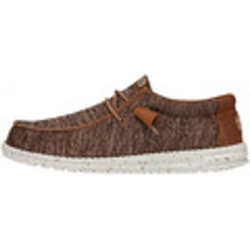 Sneakers - Wally sport knit cuoio 40536-255 - HEYDUDE - Modalova