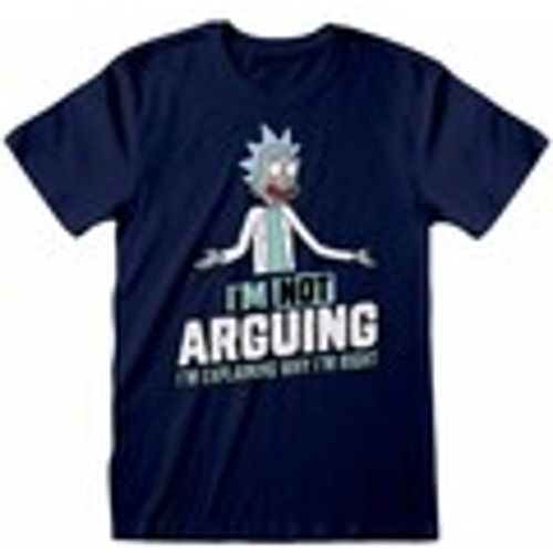 T-shirt & Polo Not Arguing - Rick And Morty - Modalova