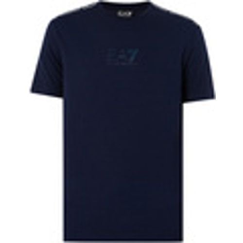 T-shirt T-shirt con logo in rilievo - Emporio Armani EA7 - Modalova