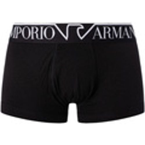 Mutande uomo Boxer Mega Logo in cotone organico - Emporio Armani - Modalova