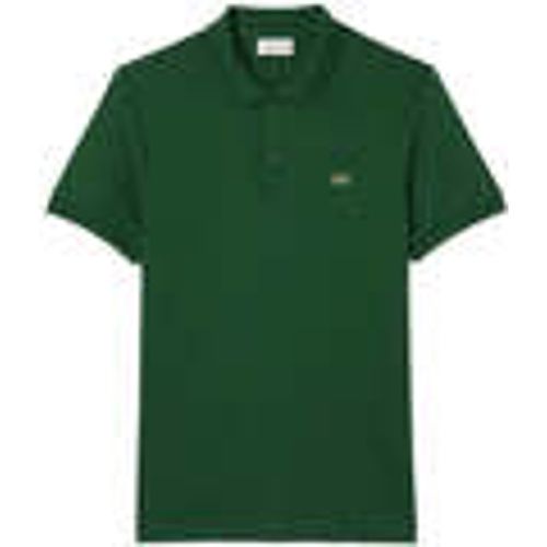 T-shirt & Polo Regular Fit Cotton Pima Polo Shirt Pine Green - Lacoste - Modalova