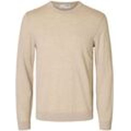 Maglione 16094647 TRAY MERINO CREW-OATMEAL - Selected - Modalova