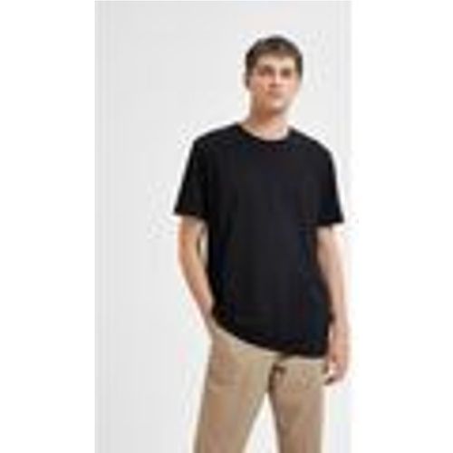 T-shirt & Polo 16087842 HASPEN-BLACK - Selected - Modalova