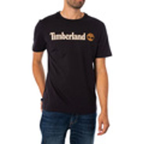 T-shirt T-shirt con logo lineare - Timberland - Modalova