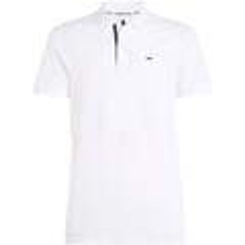 T-shirt & Polo Slim Flag Placket Polo Shirt White - Tommy Jeans - Modalova