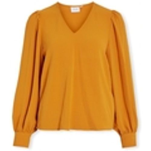 Camicetta Top Gaja L/S - Inca Gold - Vila - Modalova