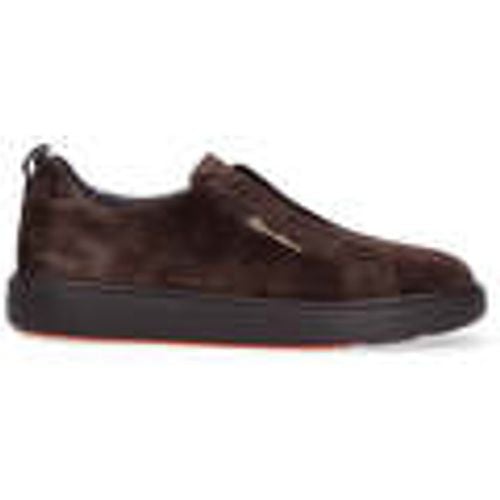 Sneakers sneaker slip on camoscio - Santoni - Modalova