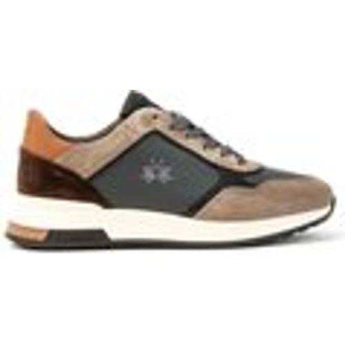 Scarpe da trekking sneaker lacci uomo Lfm242.061 in pelle - LA MARTINA - Modalova