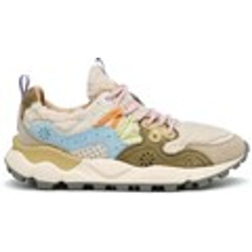 Sneakers Sneaker Yamano 3 Militare Celeste - Flower Mountain - Modalova