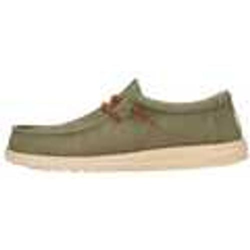 Scarpe WALLY WAXED CANVAS MAN OLIVE - HEYDUDE - Modalova