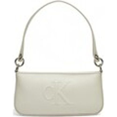 Borsa SCULPTED SHOULDER POUCH25 DEBOSS K60K612725 - Calvin Klein Jeans - Modalova