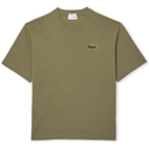 T-shirt & Polo T-Shirt Loose Fit - Kaki - Lacoste - Modalova