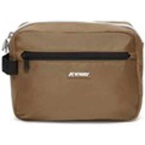 Borsa Beauty Case Demu Brown Corda - K-way - Modalova