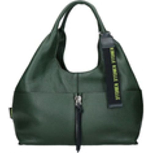 Borsa Shopping Shopping bag Nadia verde in pelle - Rebelle - Modalova