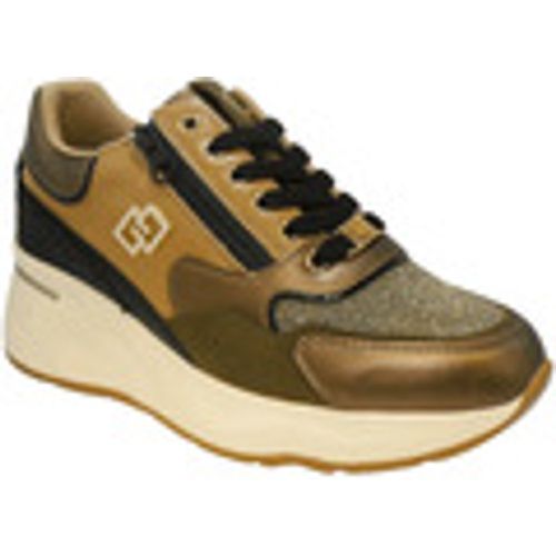 Sneakers basse ; ECOPELLE GB889 - Gold&gold - Modalova