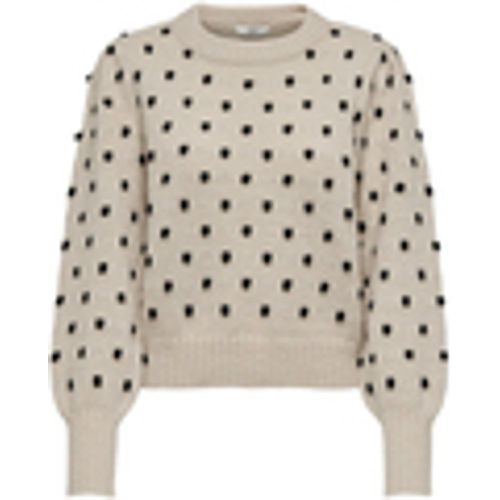 Maglione JDYSIGRID LIFE L/S ONECK PUFFDOT PUL KNT 15304813 - Jacqueline De Yong - Modalova