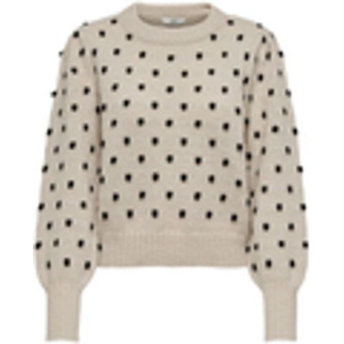 Maglione JDYSIGRID LIFE L/S ONECK PUFFDOT PUL KNT 15304813 - Jacqueline De Yong - Modalova