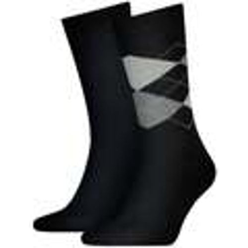 Calzini Two Pack Knitted Argyle Socks Black - Tommy Hilfiger - Modalova