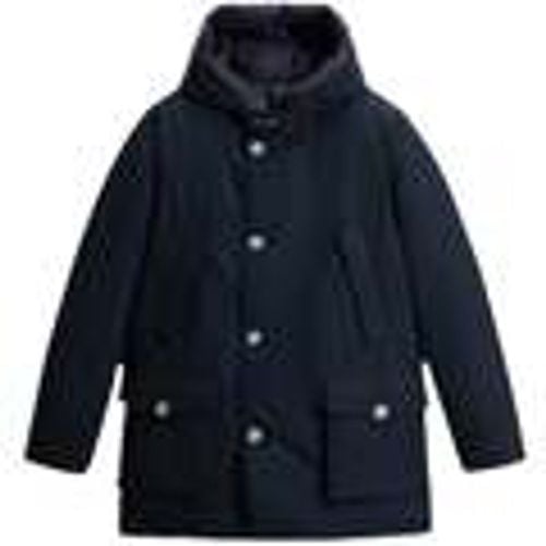 Parka Arctic Parka In Ramar Cloth Blu - Woolrich - Modalova